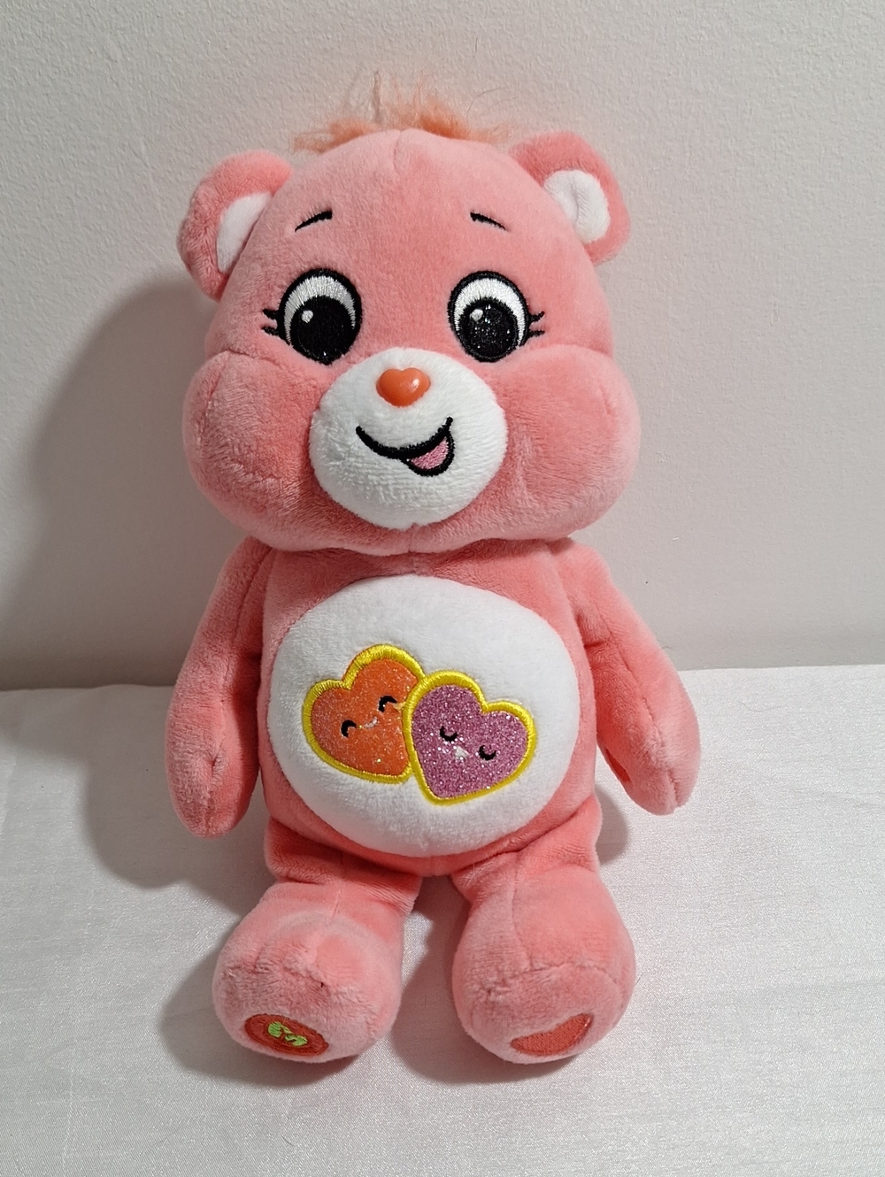 Pink Heart Care Bear Small